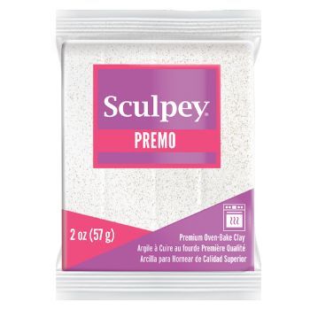 Descontinuado sculpey premo blanco escarcha brillante 57 g-AP0169