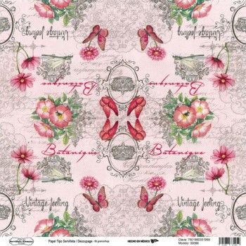 00096 papel tipo servilleta/decoupage 68 g-HP0096