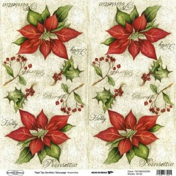 00106 papel tipo servilleta/decoupage 68 g-HP0106