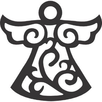 Sello angel-MA0924