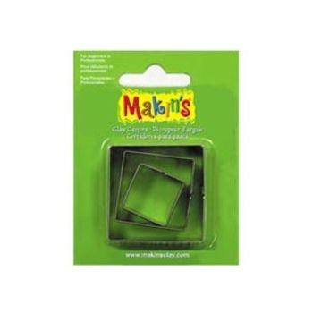 Makins juego de cortadores cuadrado 3 pzas-MK0009