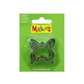 Makins juego de cortadores mariposas 3 pzas-MK0015
