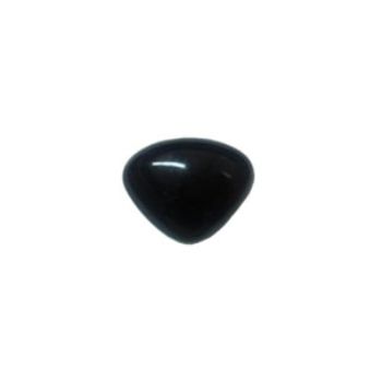 Nariz n-17 negro 8 mm triangular 10 piezas-NA0032