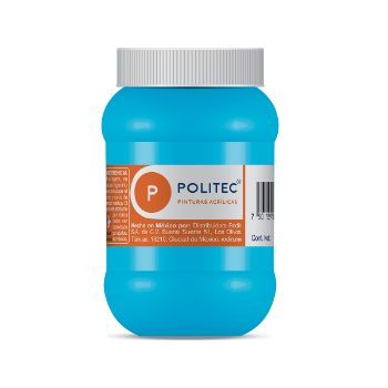 Politec 316 azul pastel 500 ml. pintura acrilica-PI0761
