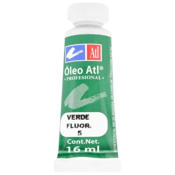 Oleo atl 16 ml 5 verde fluorescente -PI0852