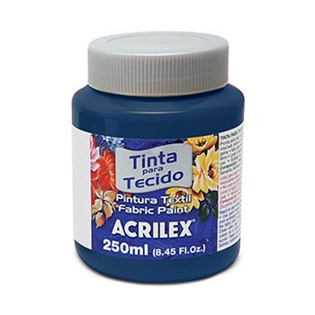 Pintura para tela acrilex 4125 544 azul marino 250 ml-PI1108