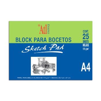 Block para bocetos rodin a3 con 25 hojas-PI5979