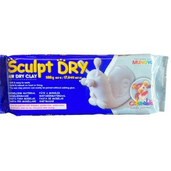 Sculpt dry 500 gramos, pasta para modelar , secado al aire-PI7237