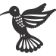Sello colibri-MA0922