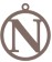 Letra n 10cm x 11cm tipografia palatino-ML1211