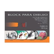 Block para dibujo 48 x 33.5cm 20 hojas mediano-PI6051