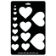 Estencil corazonez 29.5 x 22 cms-ST3020