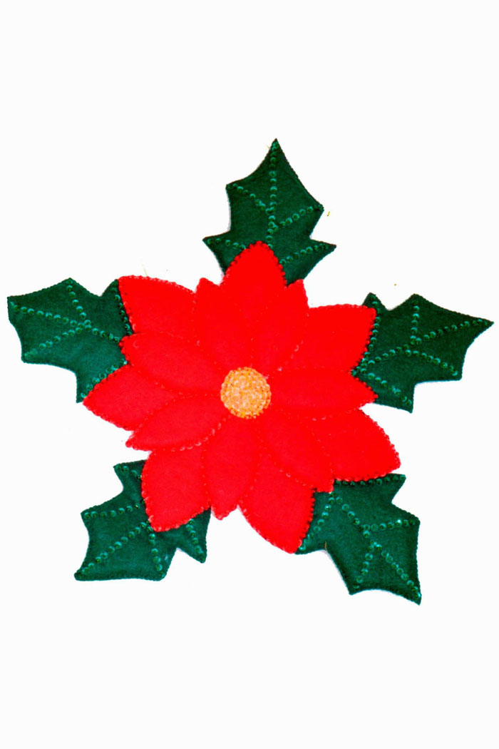 El Nuevo Fénix : Molde n-268 adorno flor de nochebuena El Nuevo Fénix : Molde n-268 adorno flor de nochebuena