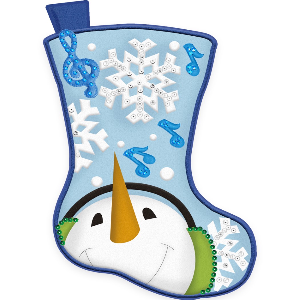 muñeco de nieve plastilina