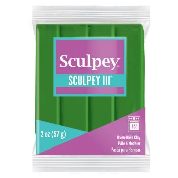 Sculpey iii verde hoja 57 g.-AP0002
