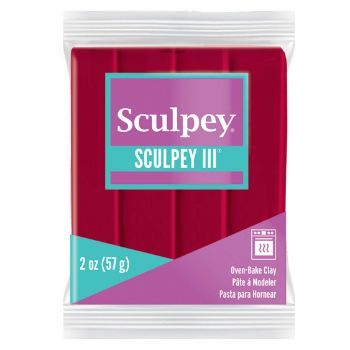 Sculpey iii rojo 57 g.-AP0008