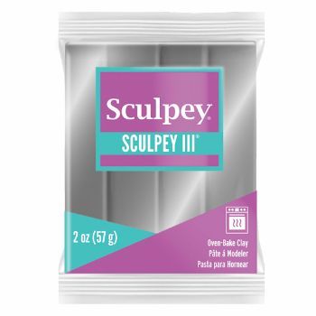 Sculpey iii plata 57 g.-AP0013