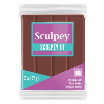 Sculpey iii chocolate 57 g.-AP0024