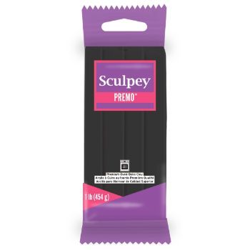 Sculpey premo negro 454 g.-AP0059