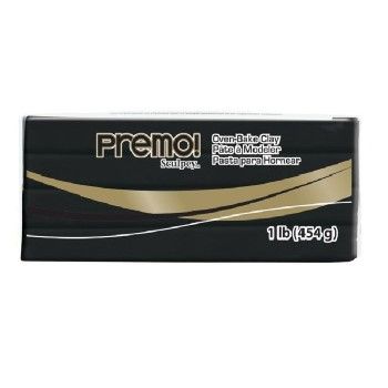 Sculpey premo negro 454 g.-AP0059