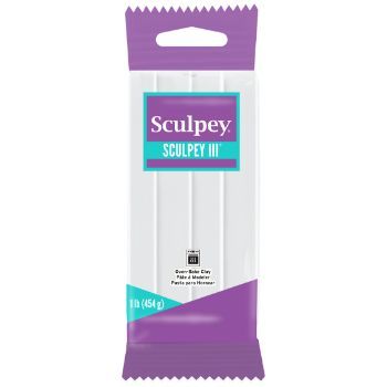 Sculpey iii blanco 454 g.-AP0064