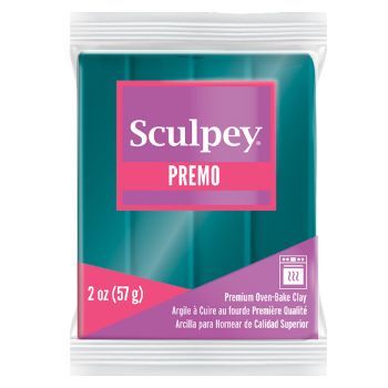 Sculpey premo azul pavoreal aperlado 57 g.-AP0162