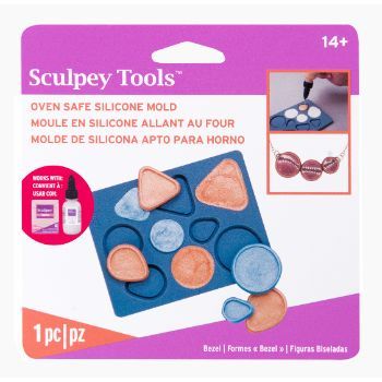 Apm80 sculpey molde de silicona apto para horno triangulos y-AP0185