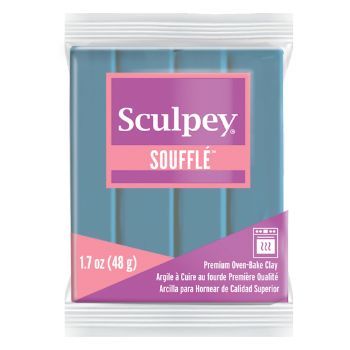 Sculpey souffle 6003  arcilla gris azulado / bluestone 48.2 -AP0190