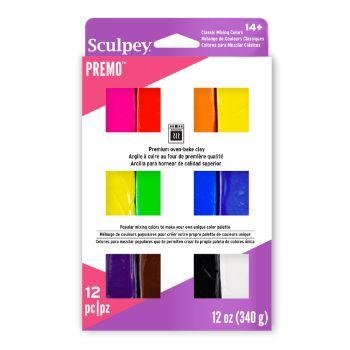 Pevmc-12 arcilla polimerica sculpey premo multipack -AP0225