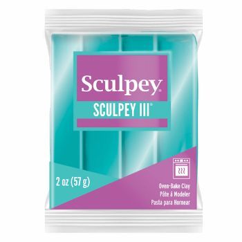 Descontinuado sculpey iii verde azulado perlado 57 g-AP0252