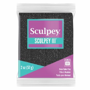 Sculpey iii negro brillante 57 g-AP0291