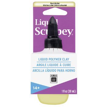 Als3526 arcilla liquida para horno glow in the dark 30 ml-AP0319