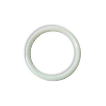 Argolla no.4 plastico blanco 4.8 cm-AR0004