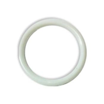 Argolla no.6 plastico blanco 6.2 cm-AR0006