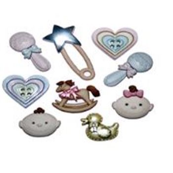 Boton decorativo oh baby!-BD0053