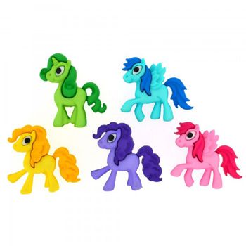 Boton decorativo pony parade-BD0220