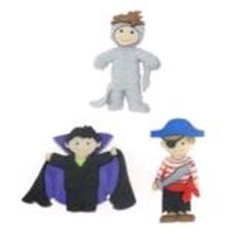 Boton decorativo ghoulies and ghosties boy-BD0240