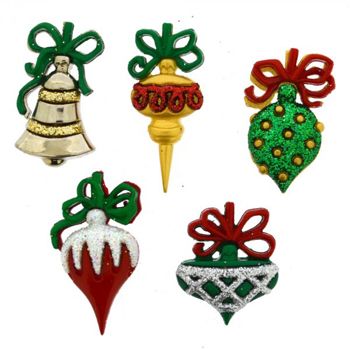 Boton decorativo christmas ornaments-BD0256