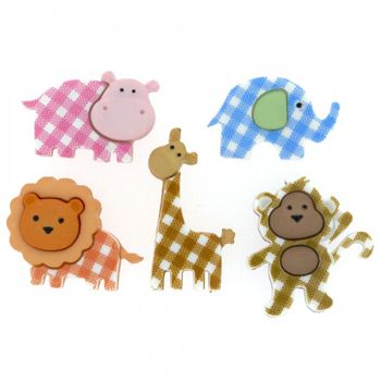 Agotado boton decorativo baby safari-BD0263