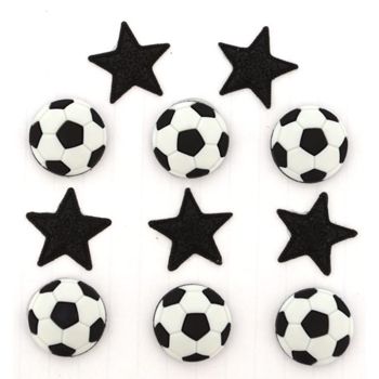 Boton decorativo 418 soccer-BD0308