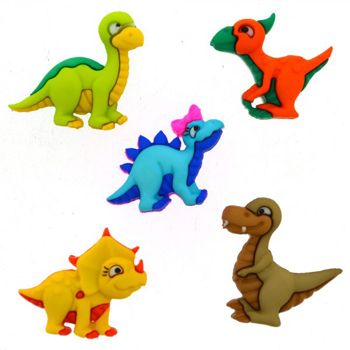 Boton decorativo 7675 dino-mite (12183) stomp-BD0323