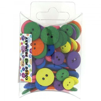 Boton decorativo 44 color me primary-BD0333