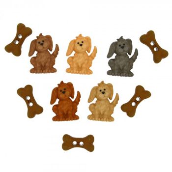 Boton decorativo 8989 give a dog a bone-BD0361