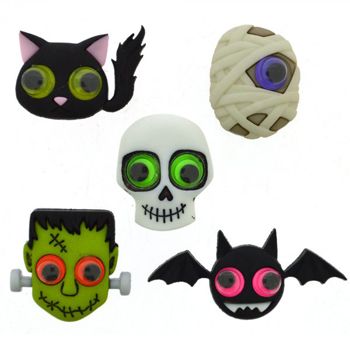 Boton decorativo 9487 jeepers peepers-BD0384