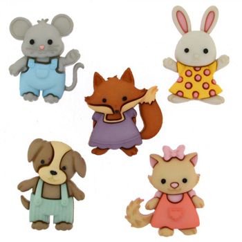 Boton decorativo 9322 forever friends-BD0395