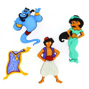 Boton decorativo 7748 aladdin disney-BD0436