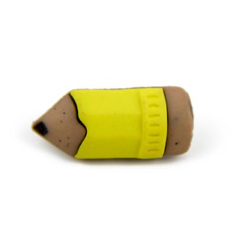 Boton lapiz amarillo 1 pieza-BG0009