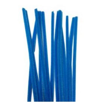 Chenille azul turquesa  100 pzas.-CH0004