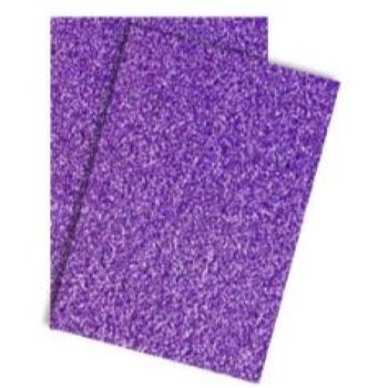 Foam carta diamantado morado-FO0310