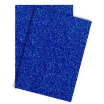 Foam carta diamantado azul rey-FO0311